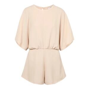 IRO Bamboo Crepe Playsuit Romper In Pastel Pink Womens Size 34 / US XS